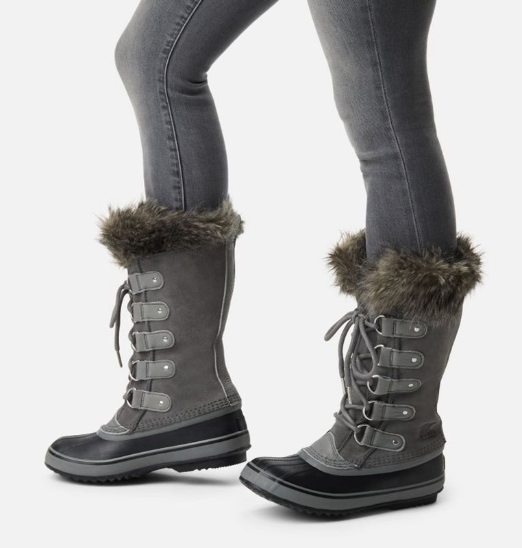 Womens Snow Boots Grey/Black - Sorel Joan of Arctic™ Low - 241096-WMN